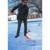 Bigfoot Premium Poly Snow Shovel with Metal Lifesaver Handle and Metal Edge 1177M-1